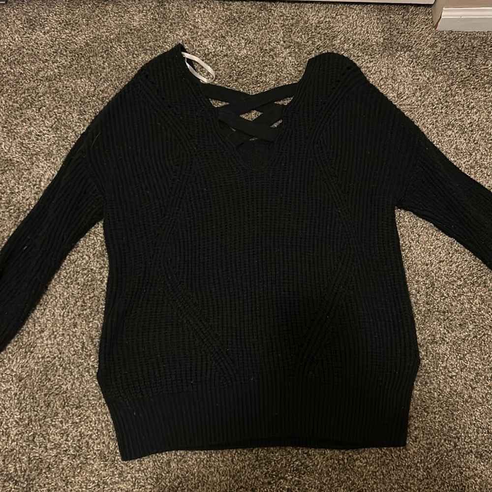 Black Charming Charlie Sweater